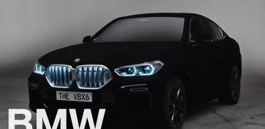 La nuova BMW X6 è ricoperta dal Vantablack
