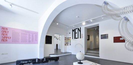 Uomini, Uomini, Uomini Men, only men, simply men, vista della mostra