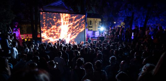 Berlin-Rom Express: una pillola di Berghain all’Accademia Tedesca Berlin-Rom Express 2019 (courtesy of Villa Massimo Foto Alberto Novelli)