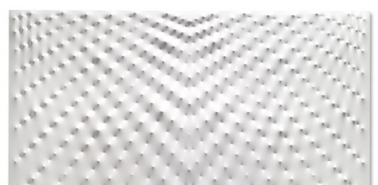 Unicredit vende la sua collezione d’arte Enrico Castellani, Superficie bianca, 1989