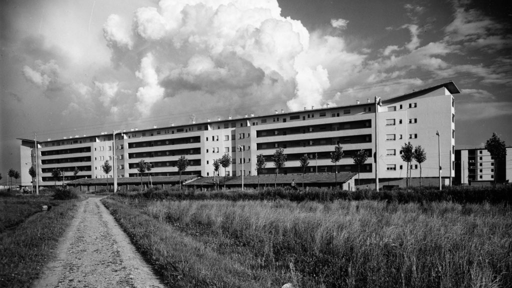 Gio Ponti, Casa al Quartiere Harar Dessié, Milano 1950-55. © Gio Ponti Archives