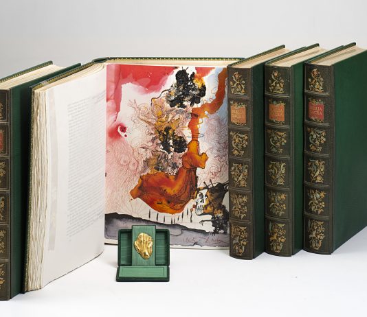 All’asta de Il Ponte record mondiale per la Bibbia illustrata da Salvador Dalì Lotto 211 DALI, Salvador (1904-1989) - Biblia Sacra vulgatae editionis. Roma: Rizzoli-Mediolani, 1967-1969. Venduto € 87.500