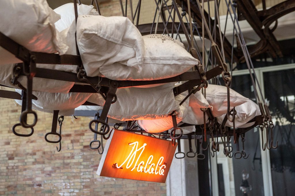 Pascale Marthine Tayou, “Love Garden”. Photo credits Cosimo Trimboli