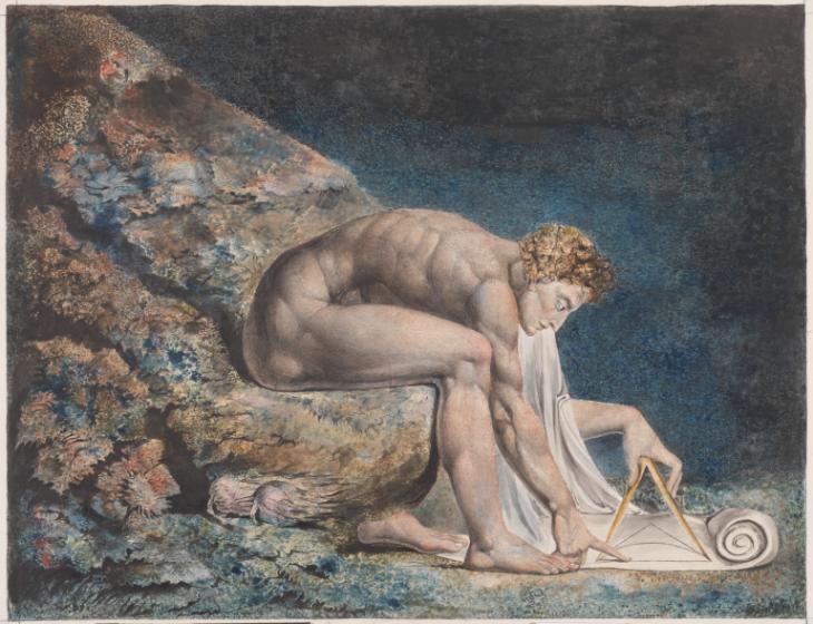 William Blake, “Newton”, 1795-c.1805. © Tate