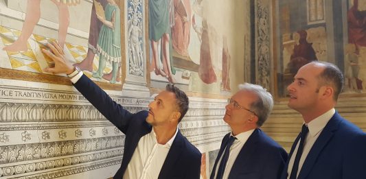 San Gimignano, al via i restauri degli affreschi di Benozzo in Sant’Agostino
