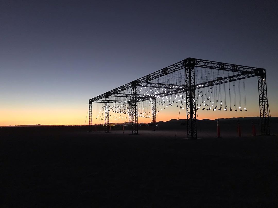 Le installazioni del Burning Man 2019