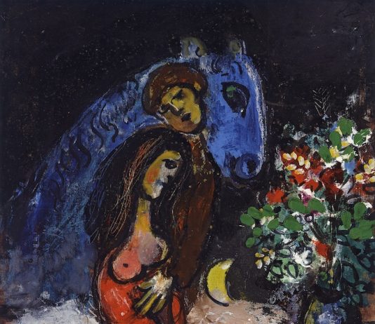 Marc Chagall, Sogno d’amore | Lapis Museum marc-chagall-napoli