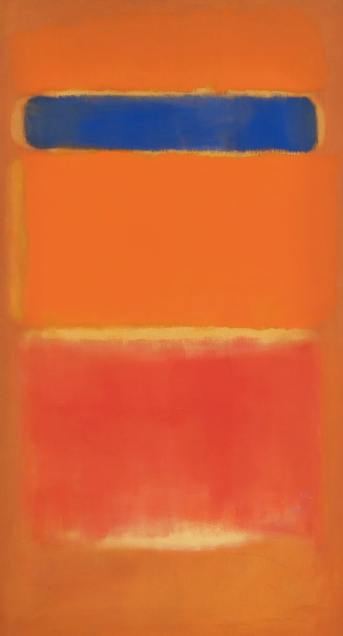 Mark Rothko, Blue Over Red