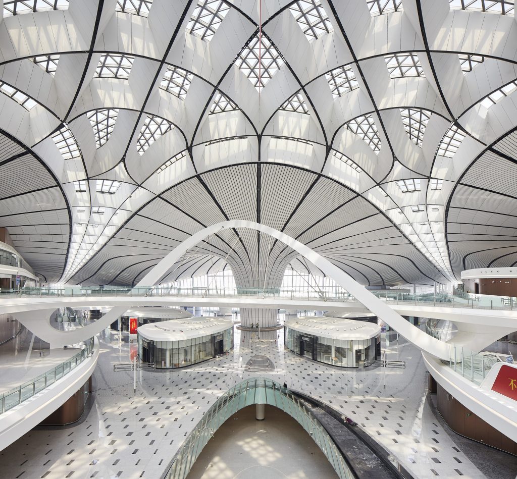 Beijing Daxing International Airport (courtesy of Hufton Crow)