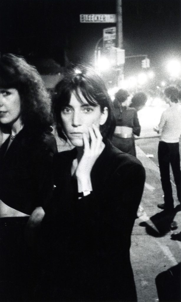 Patti Smith. Bowery, New York, 1976© GODLIS courtesy Aperture Foundation