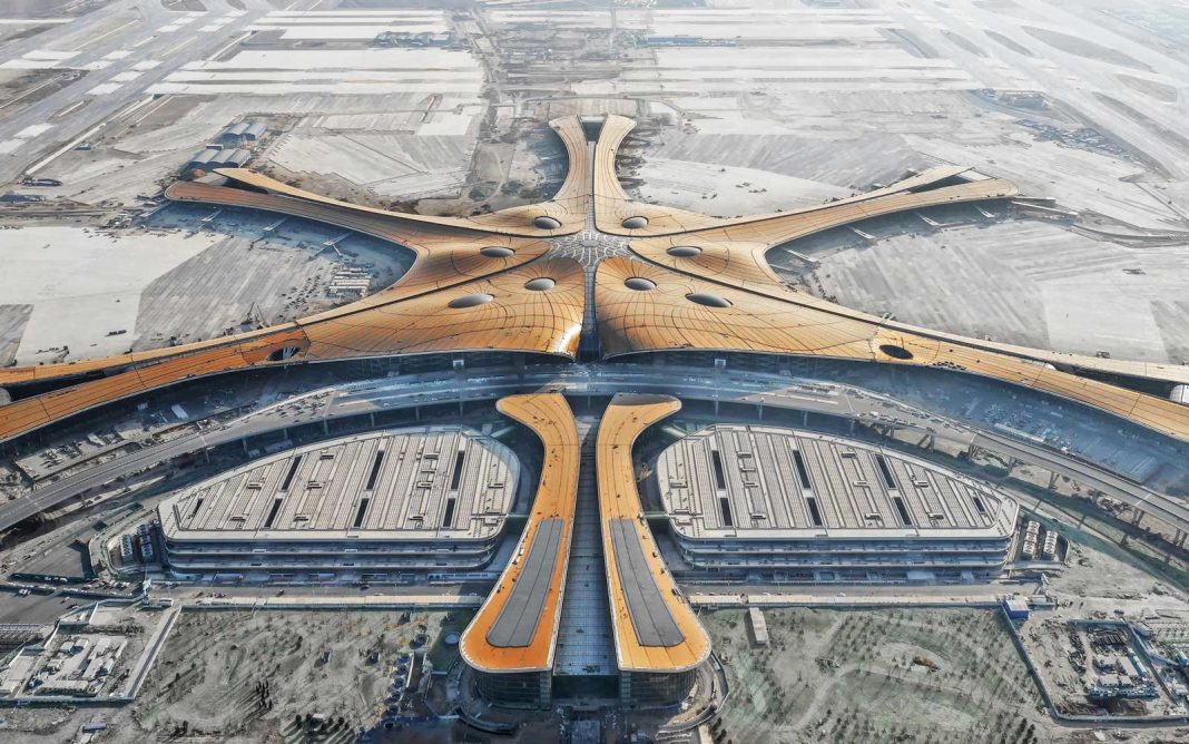 Beijing Daxing International Airport (courtesy of Hufton Crow)