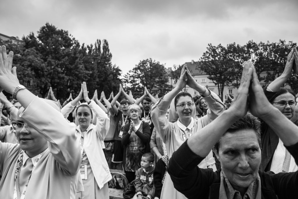 La messa durante la World Catholic Youth Week del 2016 (Courtesy: Valeria Luongo)