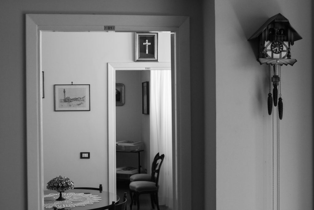 Uno degli spazi del convento (Courtesy: Valeria Luongo)