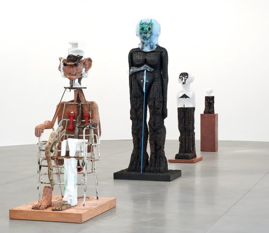 I cyborg-umani di domani, secondo Huma Bhabha huma-bhabha-gagosian