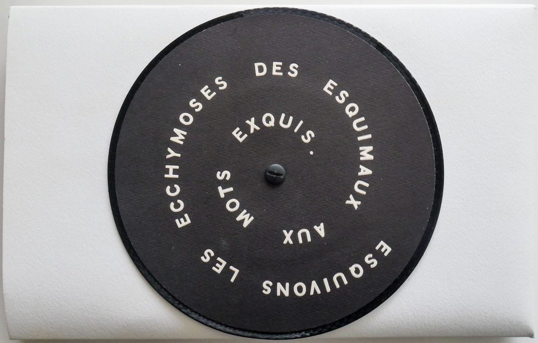 Marcel Duchamp, Esquivons Les Ecchymoses des Esquimaux aux Mots Exquis, 1968 Marcel Duchamp,
