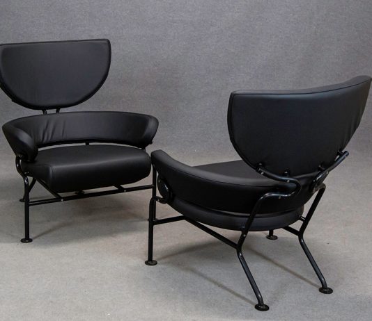 Il Design italiano torna in patria, con Viscontea Franco Albini per Poggi Pavia, Poltrone PL19, 1959