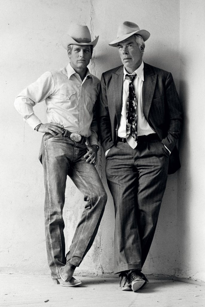 Paul Newman e Lee Marvin, 1972