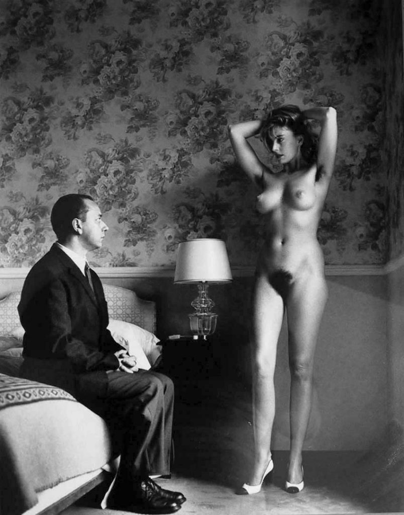 Helmut Newton In my Hotel Room, Montecatini, 1988 42 x 34 cm