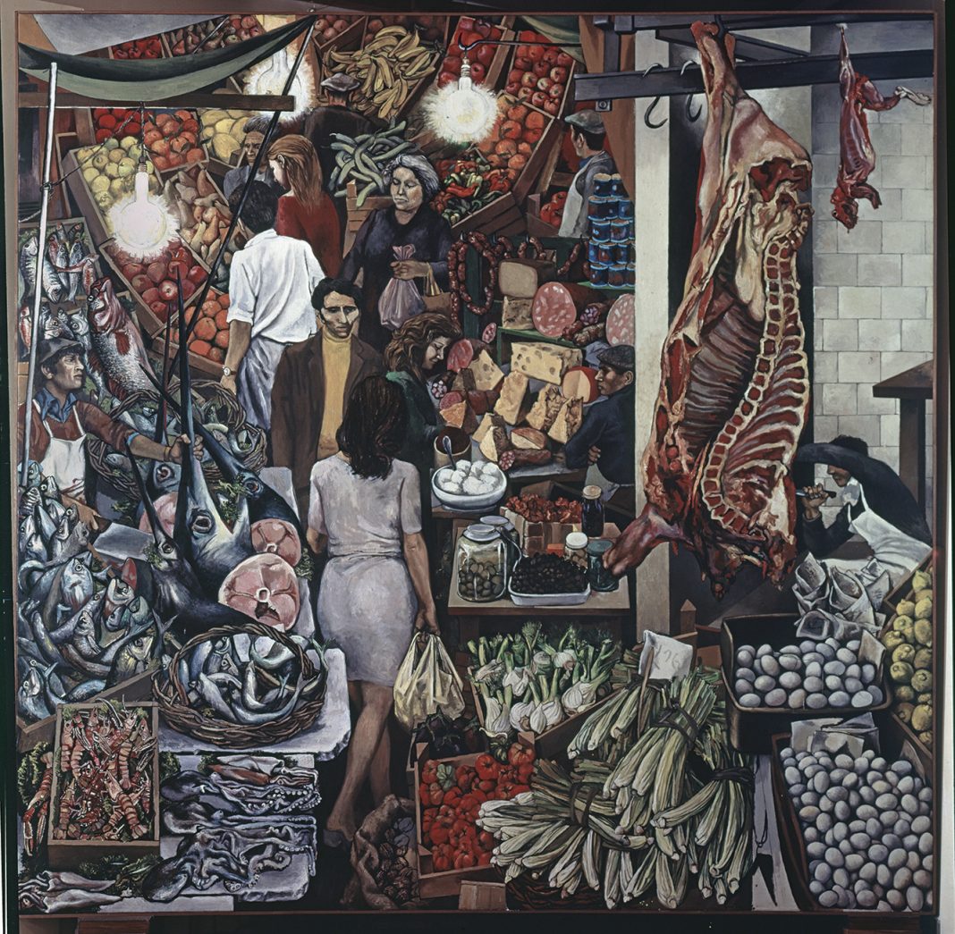 Renato Guttuso – La Vucciriahttps://www.exibart.com/repository/media/2019/11/Foto-1_R.Guttuso_La-vucciria-1068x1045.jpg