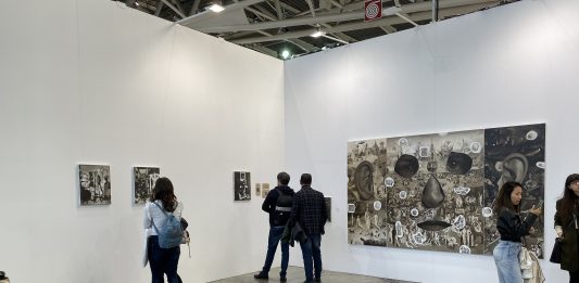 New Entries. Division of Labour ad Artissima Division of Labour. Vista dello stand ad Artissima 2019