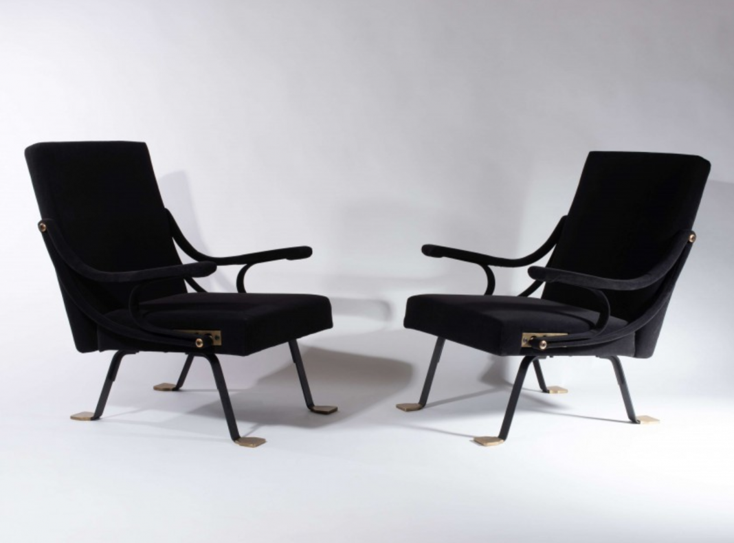 Igniazio Gardella, coppia di sedie 