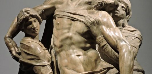 Un restauro a cielo aperto per la Pietà Bandini di Michelangelo