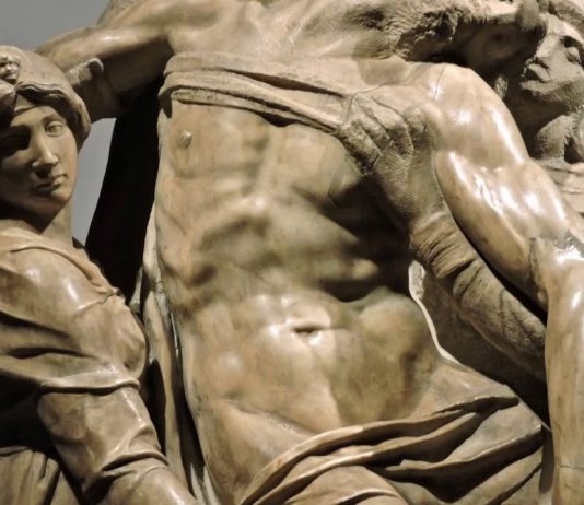 Un restauro a cielo aperto per la Pietà Bandini di Michelangelo