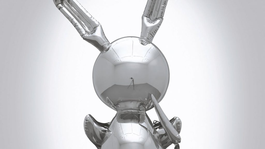 Jeff Koons, “Rabbit”, 1986. Image courtesy of Christie's
