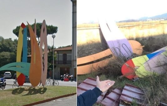 Viareggio: in discarica l’opera donata da Giulio Turcato e scoppia il caso Turcato Viareggio