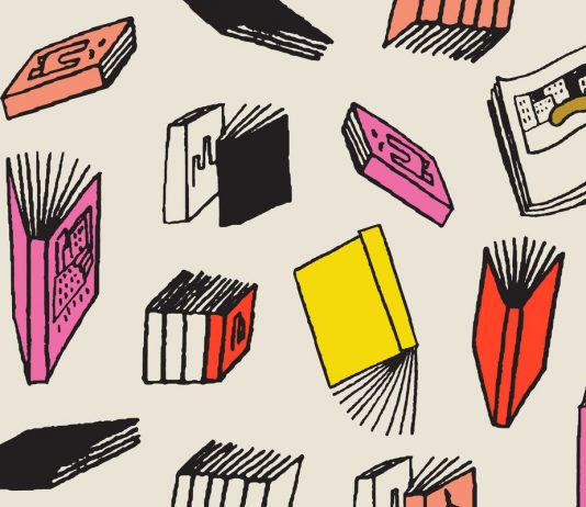 I migliori libri da sfogliare sotto l’albero di Natale, per alzarsi dalla tavola Illustrazione di Paige Vickers