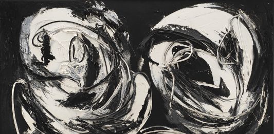 Successo per la casa d’aste il Ponte Karel Appel, “Nor et Blanc”, 1958