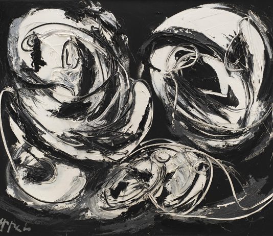 Successo per la casa d’aste il Ponte Karel Appel, “Nor et Blanc”, 1958