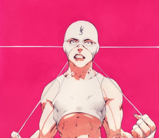 “Matite per Lucha”, l’asta di beneficenza a sostegno di Lucha y Siesta Questa Luchadora di LRNZ è una delle opere che saranno messe all'asta domenica per "Matite per Lucha"