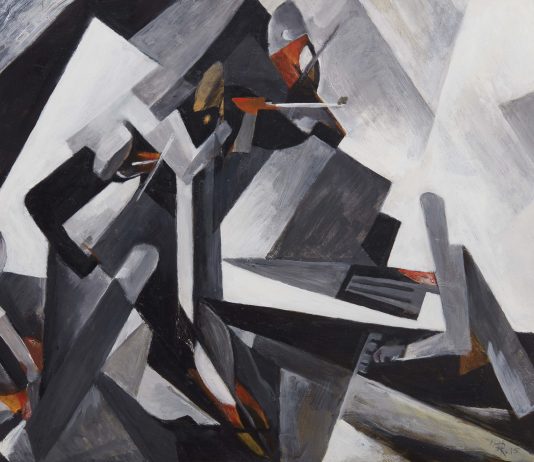 Successo per l’asta di Arte Moderna e Contemporanea Pandolfini Hans Richter, "Orchestre “, 1915. Lotto n. 72. Asta Pandolfini