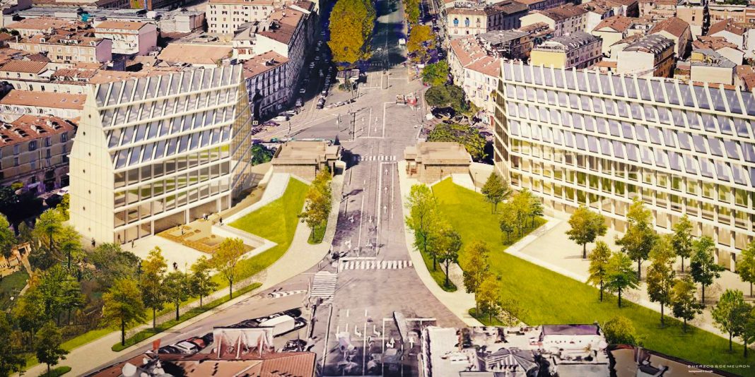 Rendering del Museo della Resistenza a Milano