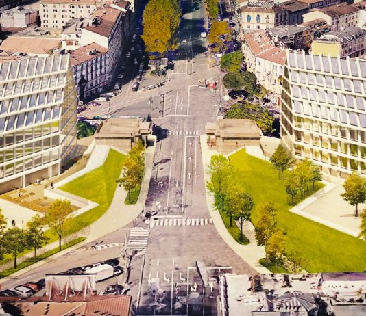 15 milioni per il nuovo Museo della Resistenza. A Milano, ovviamente Rendering del Museo della Resistenza a Milano