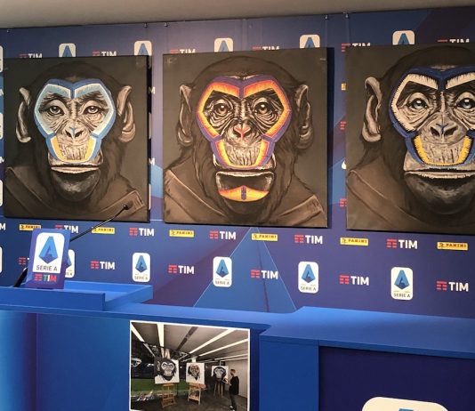 No to racism: la Serie A commissiona un’opera ma non piace a nessuno L'opea di Fugazzotto per la Serie A