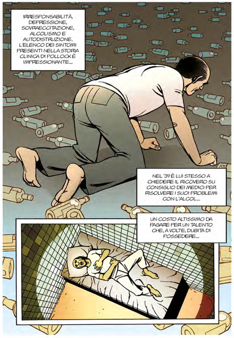 Una delle pagine di Pollock Confidential (Courtesy: Centauria libri)