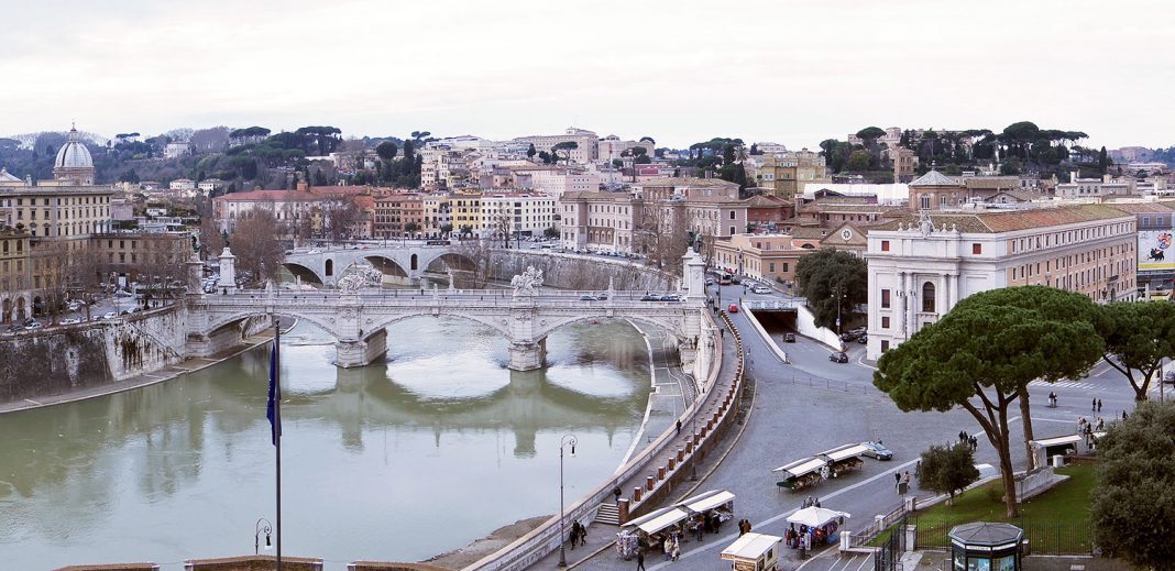 Passeggiata per il Tevere con Andreco