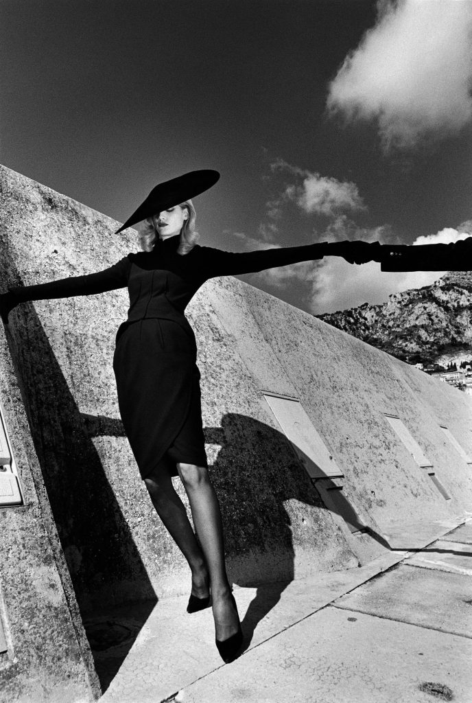 Helmut Newton Thierry Mugler, Monaco 1998 ©Helmut Newton Estate