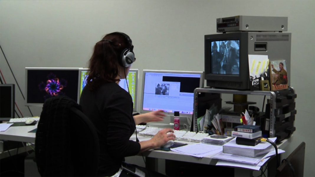 Borse di studio 2014-2015 Fondazione Adolfo Pini. Qui nel museo ZKM (Zentrum fu╠êr Kunst und Medientechnologie) di Karlsruhe, Giulio Bursi (Courtesy: Fondazione Adolfo Pin)