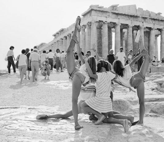 Sull’Acropoli di Atene, con Tod Papageorge © Tod Papageorge