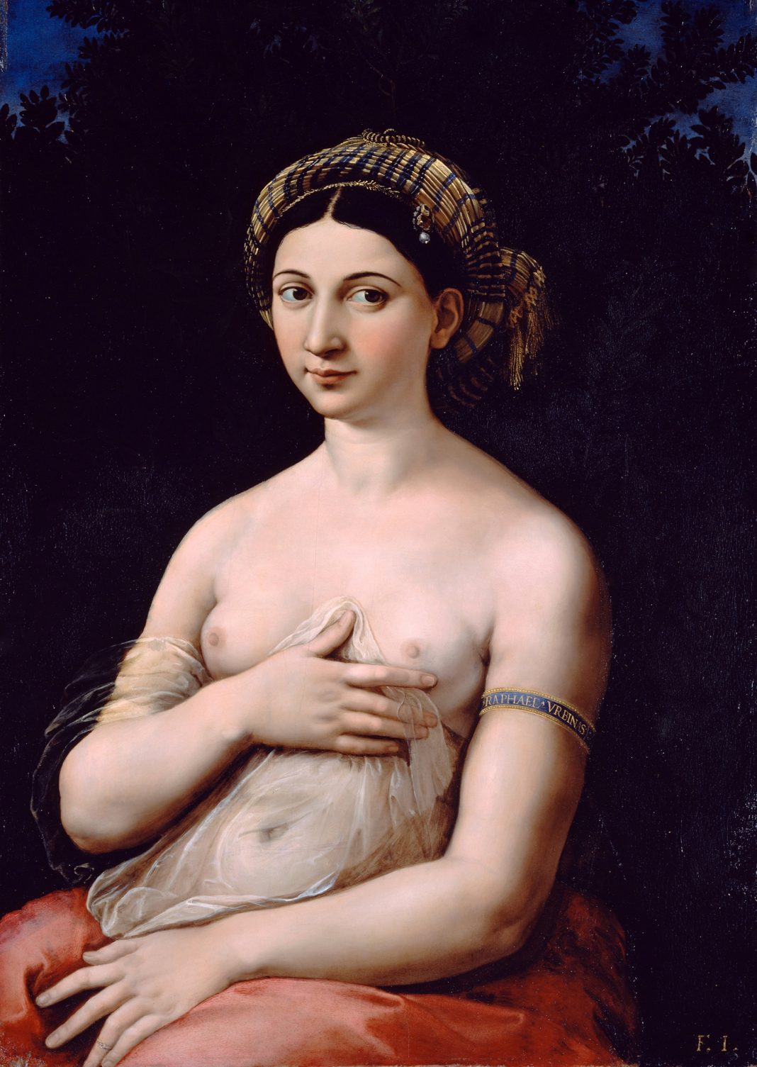 Raffaello da vicinohttps://www.exibart.com/repository/media/2020/01/La_Fornarina_por_Rafael-1068x1505.jpg