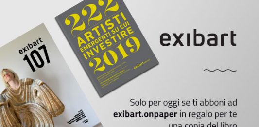 Solo per oggi se ti abboni ad exibart.onpaper in regalo per te una copia del libro 222 Artisti emergenti su cui investire