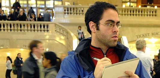 Appunti rapidi per Jason Polan, disegnatore dei milioni di volti di New York