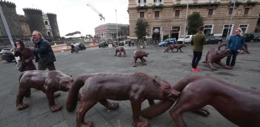Qualcuno ha spostato i lupi di Liu Ruowang a Napoli