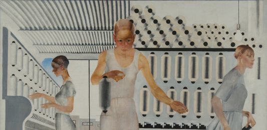 exibart.artworld: il giro del mondo dell’arte in sei notizie Textile Workers è una delle opere di Aleksander Deineka in mostra a San Pietroburgo. Ne parliamo nella selezione di notizie dal mondo di exibart.artworld (Courtesy: State Russian Museum)