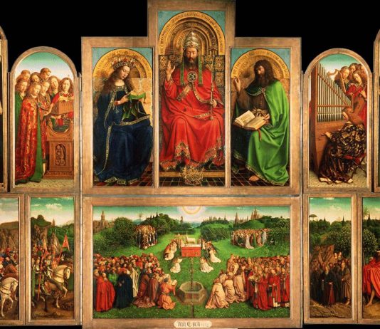 Nudi per il Polittico di Jan Van Eyck, che torna visitabile a Gent