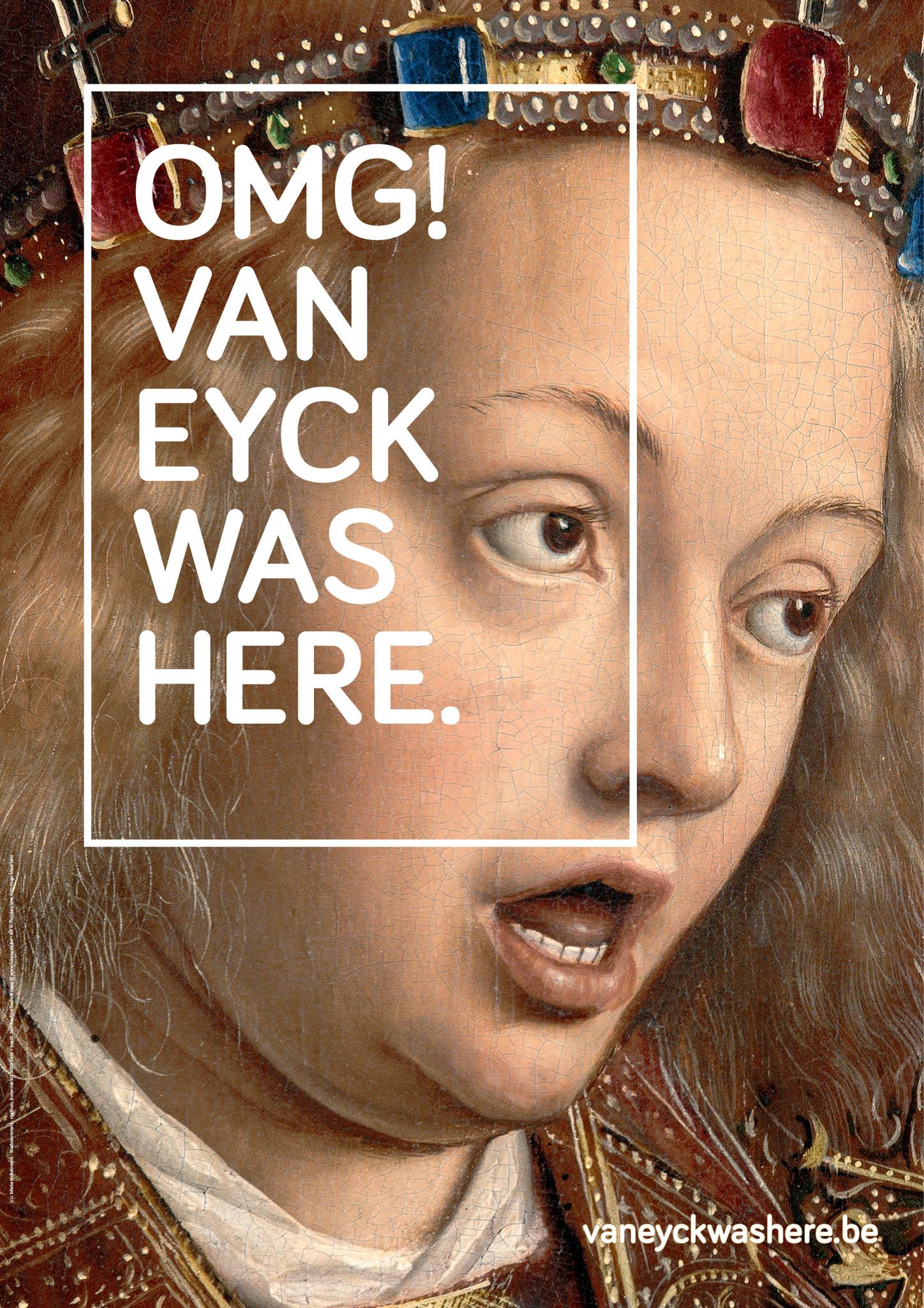 VisitFlanders promuove la campagna OMG! Van Eyck was here, un progetto che coinvolgerà l’intera città di Gent per tutto l’anno