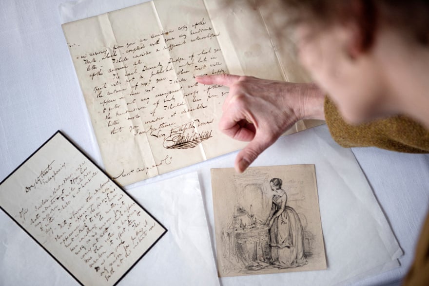 Una nuova collezione di oggetti si aggiunge al Museo Dickens, con lettere, disegni e altro ancora appartenuti allo scrittore (Courtesy: The Guardian)